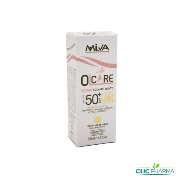 OLCARE ECRAN TEINTÉ BEIGE ROSÉ SPF50+ 50ML