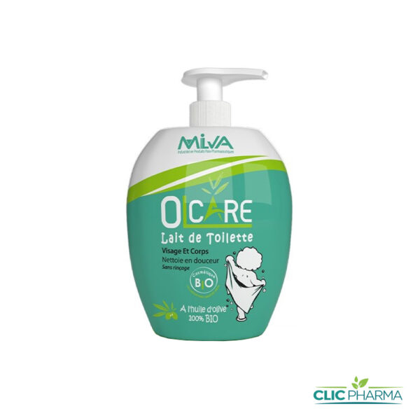 OLCARE LAIT DE TOILETTE BÉBÉ À L'HUILE D'OLIVE 250ML