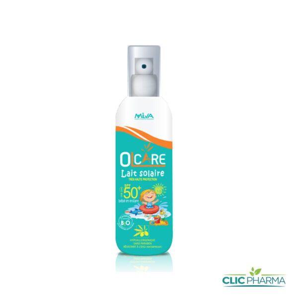 OLCARE LAIT SOLAIRE BÉBÉ & ENFANT SPF50+ 220ML