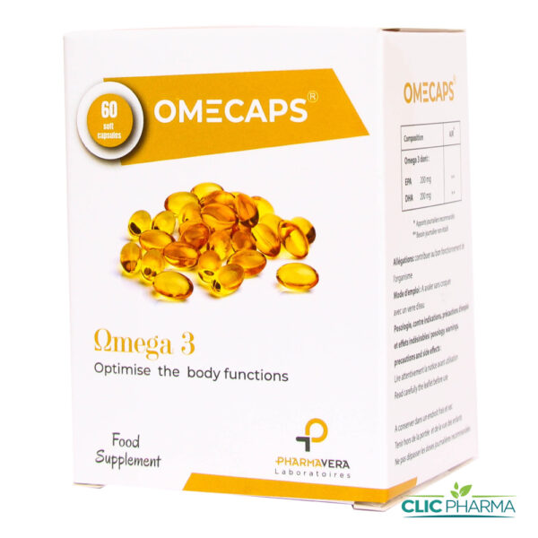PHARMAVERA OMECAPS (60 CAPSULES)