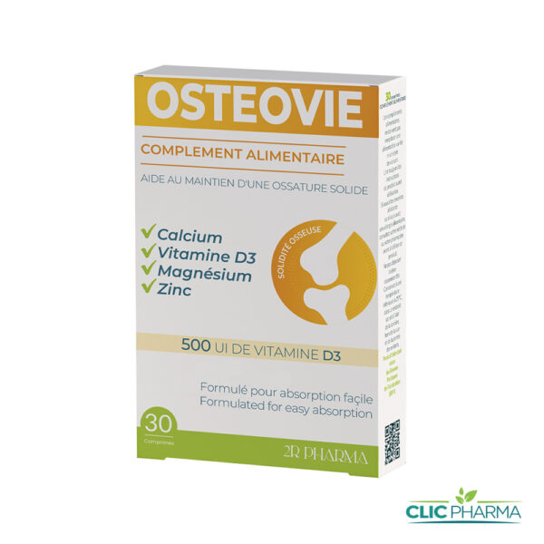 OSTEOVIE 500UI VITAMINE D3 (30 COMPRIMÉS)