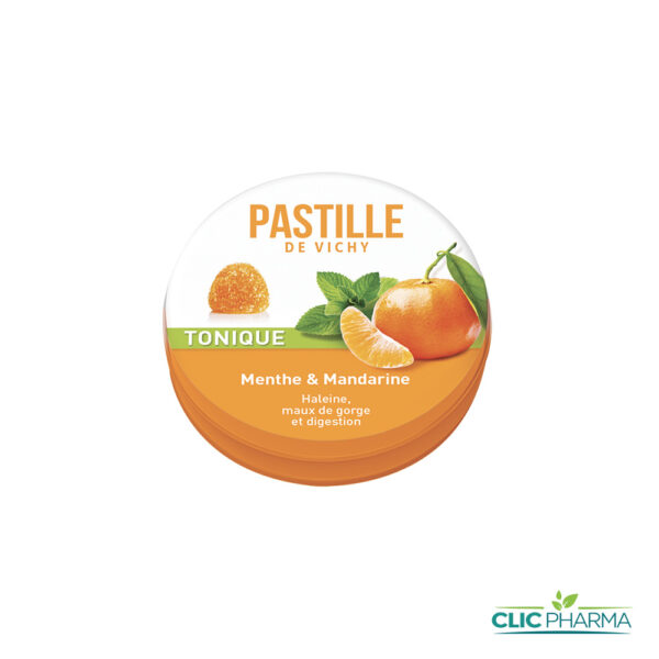 PASTILLE TONIQUE MANDARINE 50GR VICHY