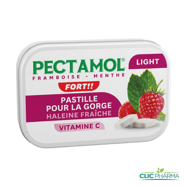 PECTAMOL FORT FRAMBOISE MENTHE (30 PASTILLES)