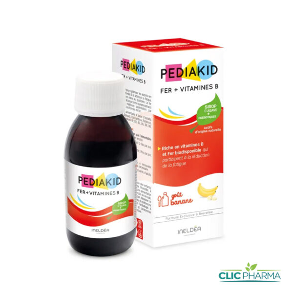 PEDIAKID FER VITAMINE B SIROP 125ML