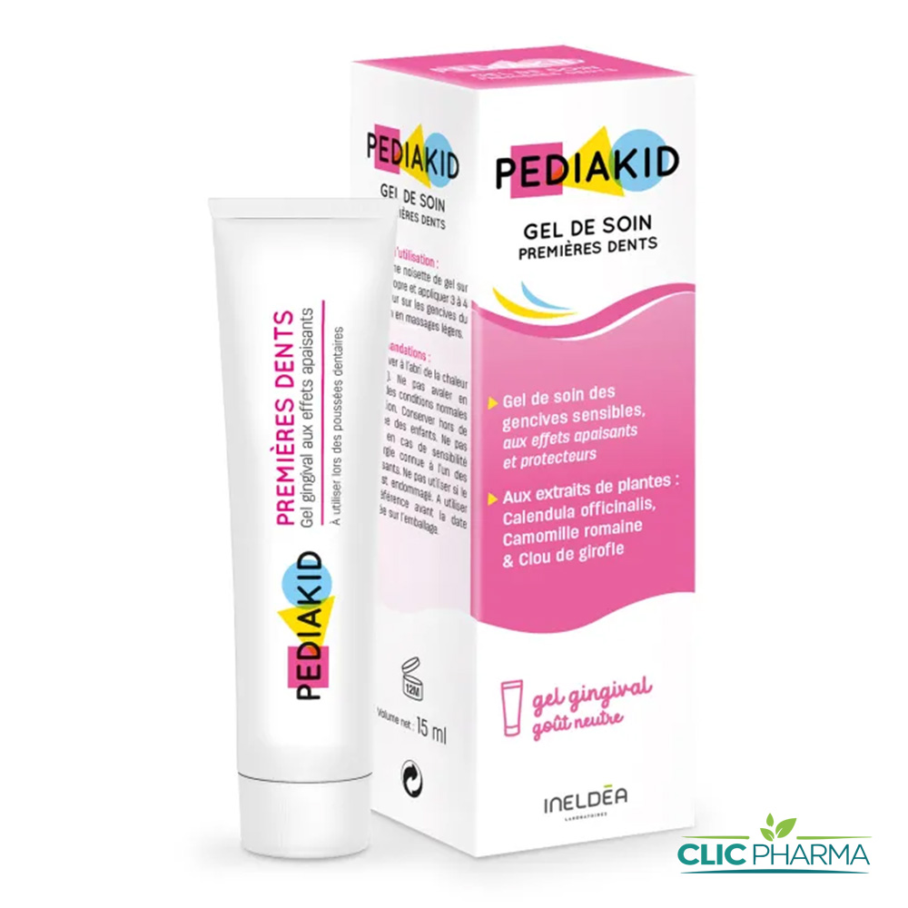 PEDIAKID GEL PREMIERES DENTS 15ML