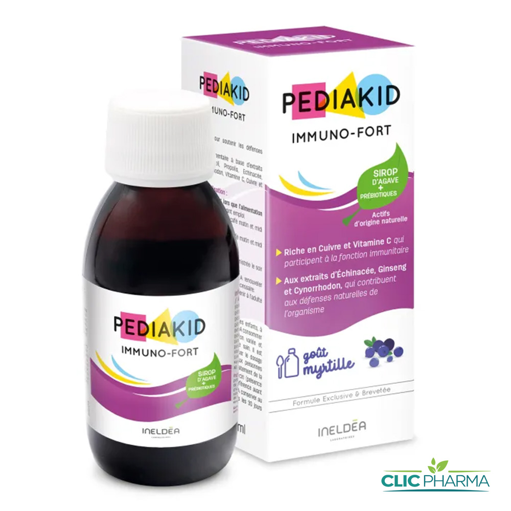 PEDIAKID IMMUNO-FORT SIROP 125ML