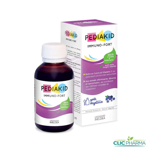 PEDIAKID IMMUNO-FORT SIROP 125ML