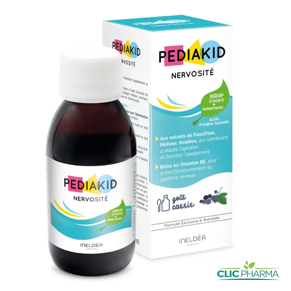 PEDIAKID NERVOSITE SIROP 125ML