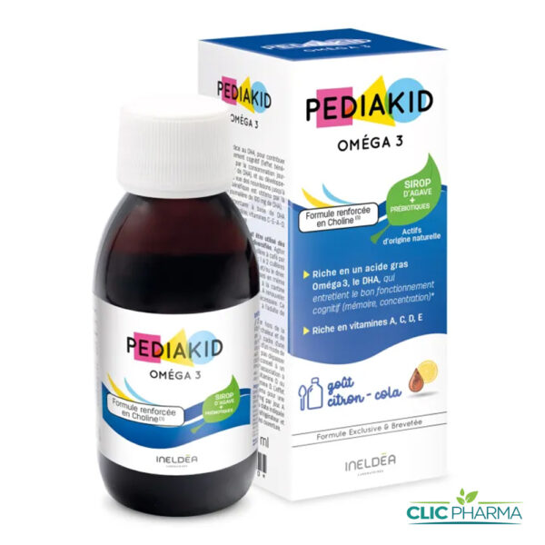 PEDIAKID OMEGA 3 SIROP 125ML
