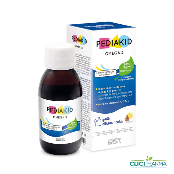 PEDIAKID OMEGA 3 SIROP 125ML