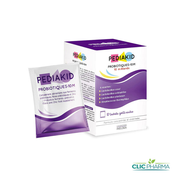 PEDIAKID PROBIOTIQUES-10M (10 SACHETS)