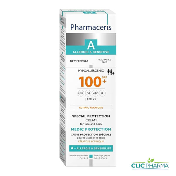 PHARMACERIS A MEDIC PROTECTION CREME PROTECTION SPECIALE SPF100+ 75ML