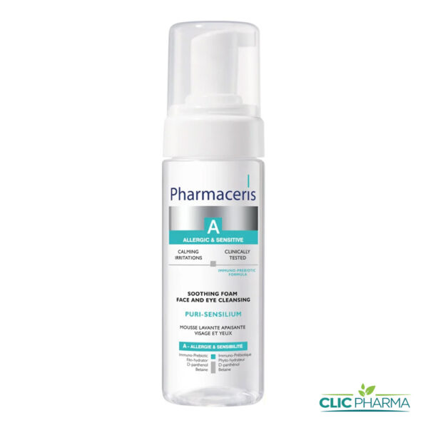 PHARMACERIS A PURI SENSILIUM MOUSSE LAVANTE APAISANTE 150ML