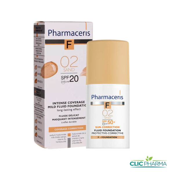 PHARMACERIS F FDT ECRAN SPF50+ 02 SAND 30ML