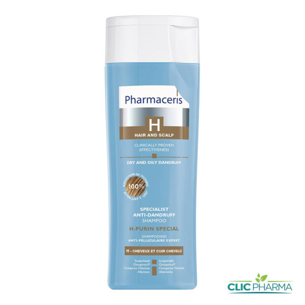 PHARMACERIS H-PURIN SHAMPOOING ANTIPELLICULAIRE EXPERT 250ML