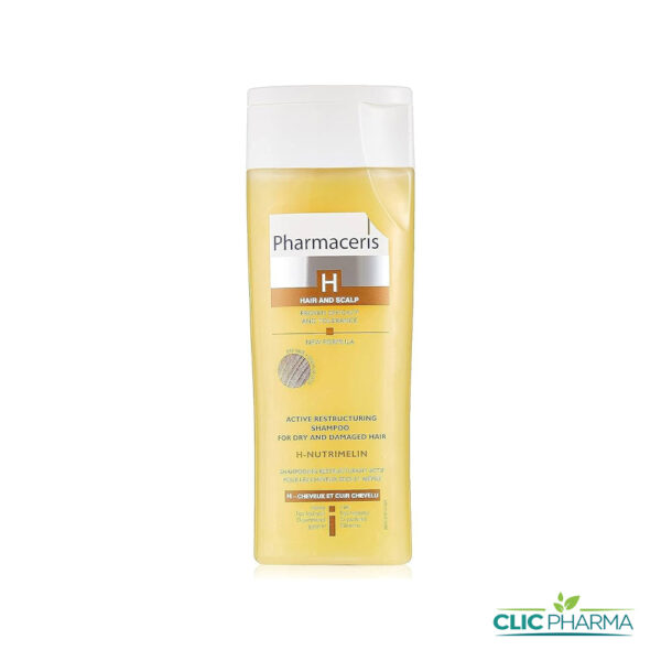 PHARMACERIS H-NUTRIMELIN SHAMPOING RESTRUCTURANT CHEVEUX SECS & ABIMÉS  250ML