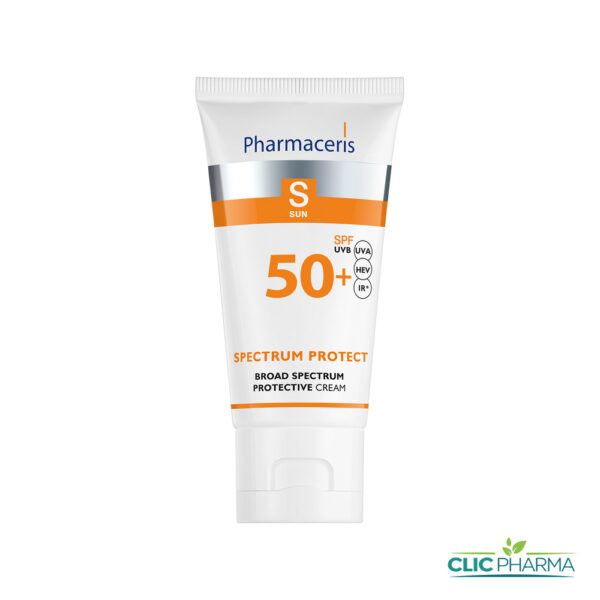 PHARMACERIS S ECRAN VISAGE SPF50+ SPECTRUM HEV - IR 50ml