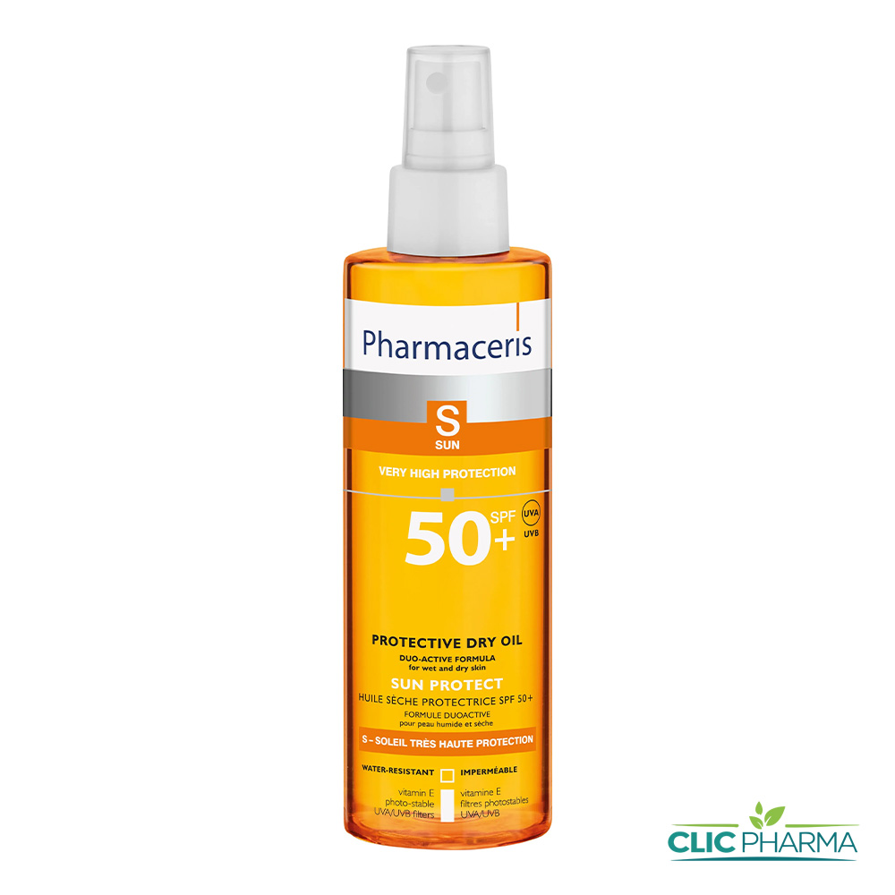 PHARMACERIS S HUILE SECHE SPF50+ 200ML