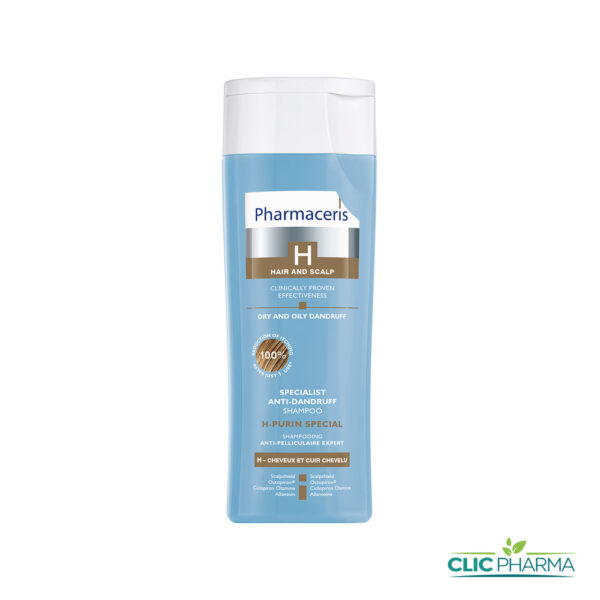PHARMACERIS H-PURIN SHAMPOING ANTIPELLICULAIRE EXPERT 250ML