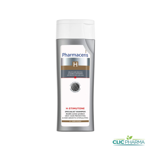 PHARMACERIS H-STIMUTONE SHAMPOING CHEVEUX GRIS & STIMULANT POUSSE 250ML
