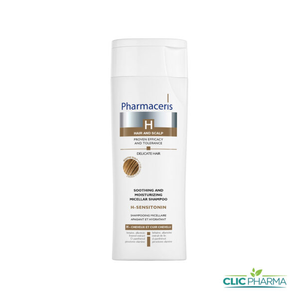 PHARMACERIS H-SENSITONIN SHAMPOING MICELLAIRE APAISANE ET HYDRATANT 250ML
