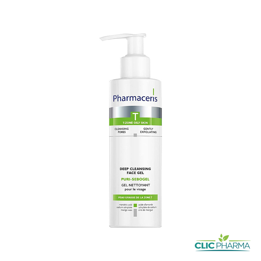 PHARMACERIS T PURI SEBOGEL GEL NETT VISAGE P G 190ML