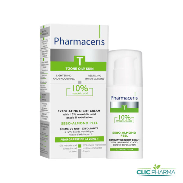 PHARMACERIS T SEBO ALMOND PEEL CRÈME DE NUIT 50ML