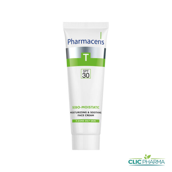 PHARMACERIS T SEBO MOISTATIC CRÈME HYDRATANTE SPF30 50ml