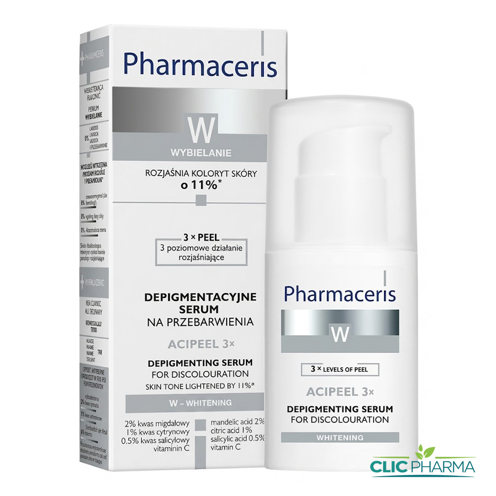 PHARMACERIS W ACIPEEL 3 X SERUM DEPIGMENTANT 30ML
