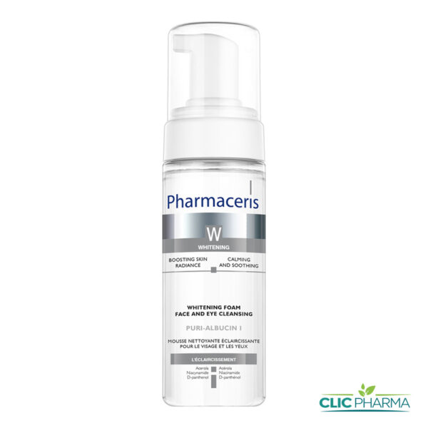 PHARMACERIS W ALBUCIN MOUSSE NETTOYANTE 150ML