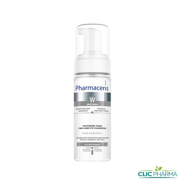 PHARMACERIS W ALBUCIN MOUSSE NETTOYANTE 150ML