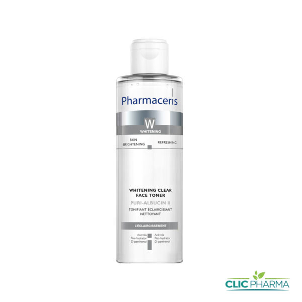PHARMACERIS W DEPIGMENT TONIQUE EAU ÉCLAIRCISSANTE 200ML