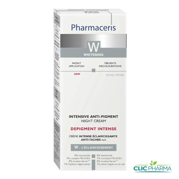 PHARMACERIS W DEPIGMENTANT INTENSE CREME DE NUIT 50ML