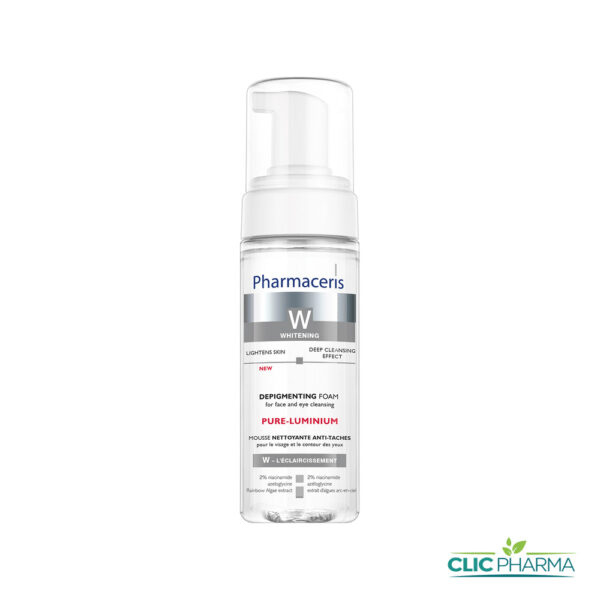 PHARMACERIS W DEPIGMENTING PURE LUMINIUM MOUSSE NETTOYANTE 150ML