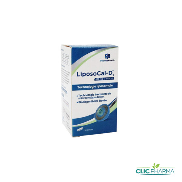 PHARMAHEALTH LIPOSOCAL-D3 (30 GÉLULES)
