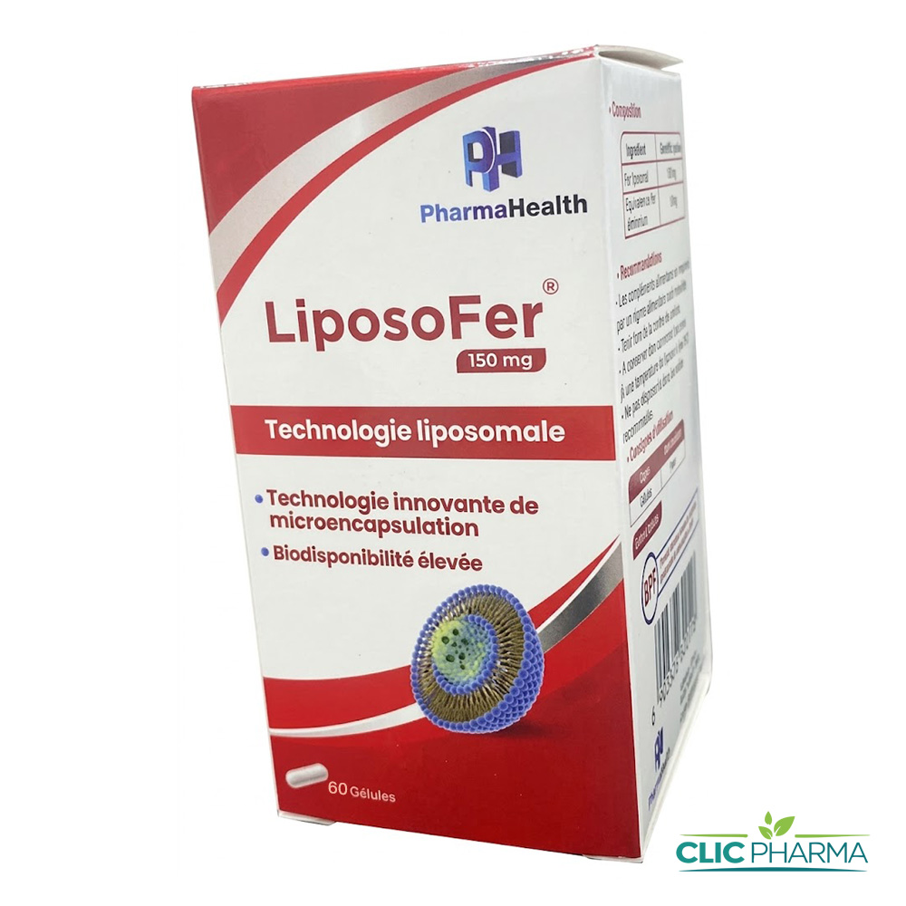 PHARMAHEALTH LIPOSOFER 150mg (60 GELULES)