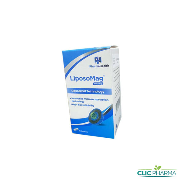 PHARMAHEALTH LIPOSOMAG 600mg (30 GÉLULES)