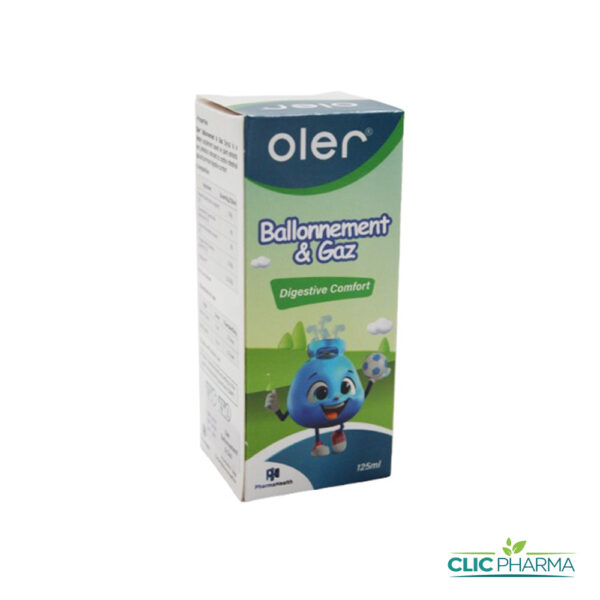 PHARMAHEALTH OLER BALLONNEMENT GAZ ENFANTS/ADULTES SIROP 125ML