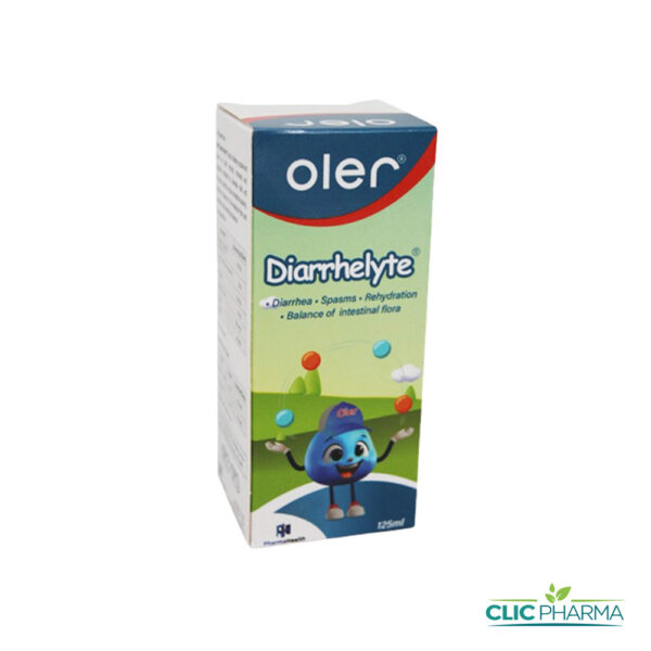 PHARMAHEALTH OLER DIARRHELYTE ENFANTS/ADULTES SIROP 125ML