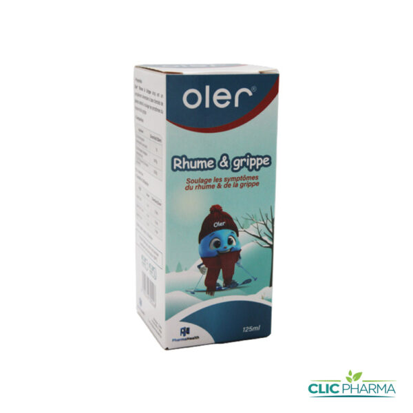 PHARMAHEALTH OLER RHUME & GRIPPE ENFANTS/ADULTES SIROP 125ML