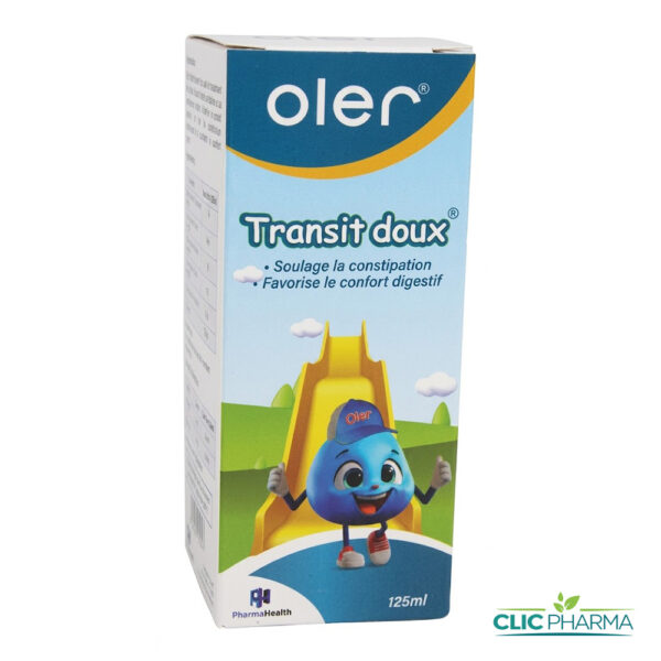 PHARMAHEALTH OLER TRANSIT DOUX ENFANTS ADULTES SIROP 125ML