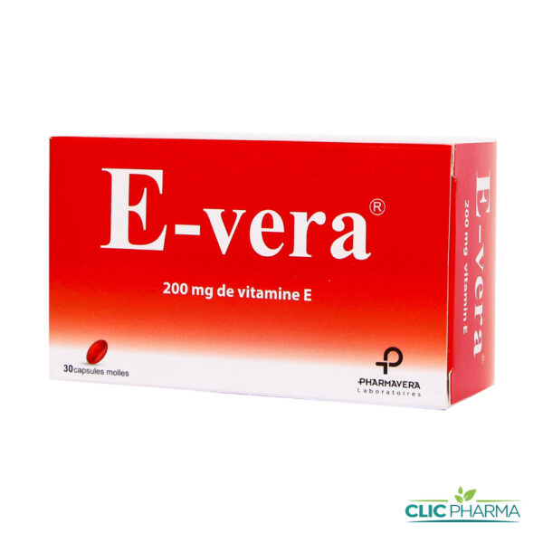 PHARMAVERA E-VERA VITAMINE 200mg (30 CAPSULES)
