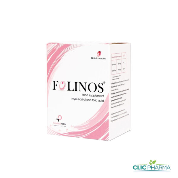 PHARMAVERA FOLINOS MYO-INOSITOL ACIDE FOLIQUE (60 CAPSULES)
