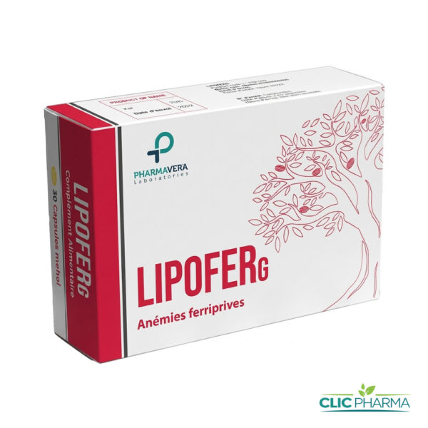 PHARMAVERA LIPOFER G (30 CAPSULES)