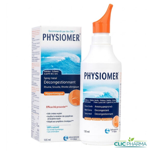 PHYSIOMER HYPERTONIQUE SPRAY 135ML