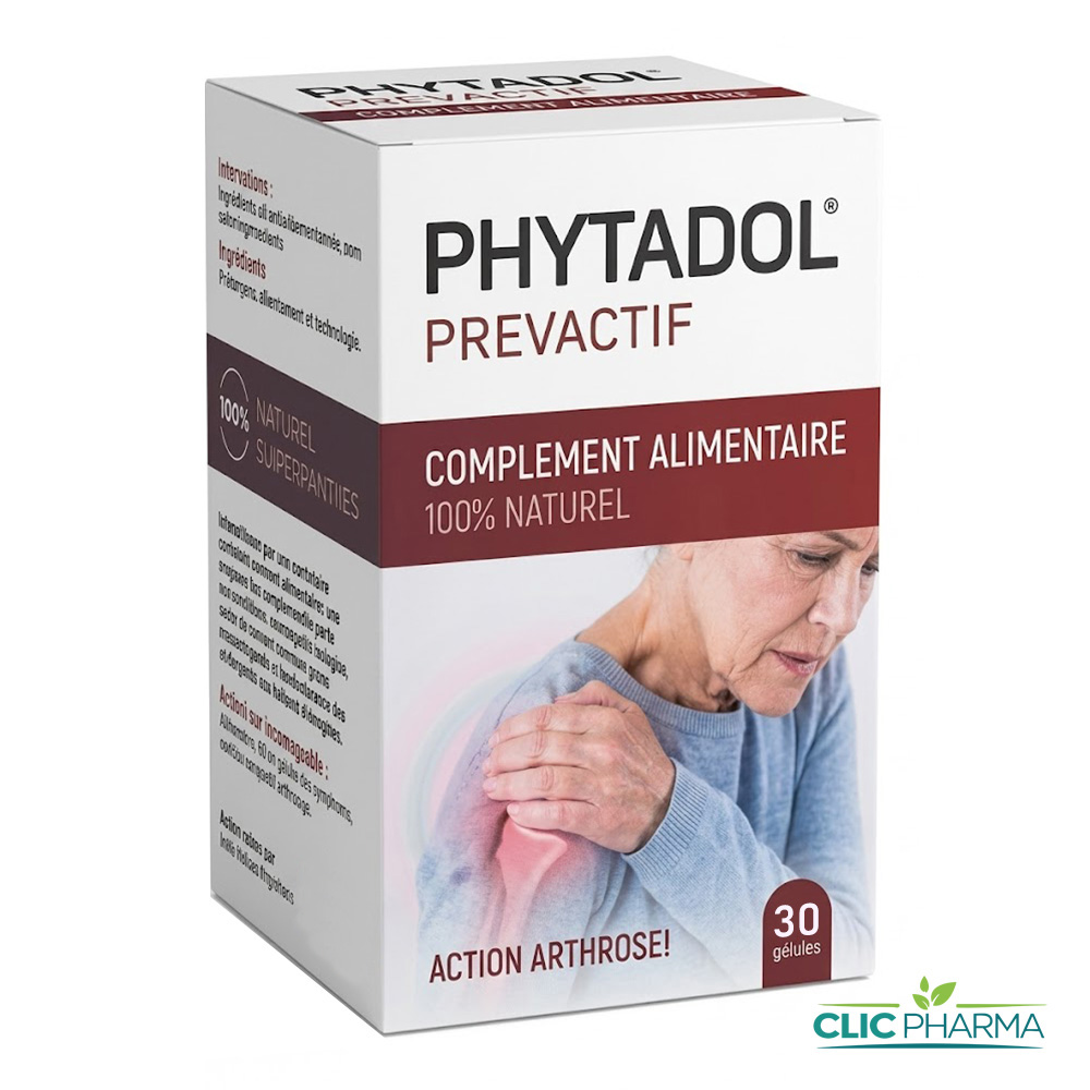 PHYTADOL PREVACTIF ACTION ARTHROSE GELULES B 30