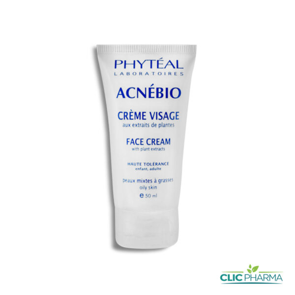 PHYTEAL ACNÈBIO CRÈME VISAGE PEAUX MIXTES À GRASSES 50ML