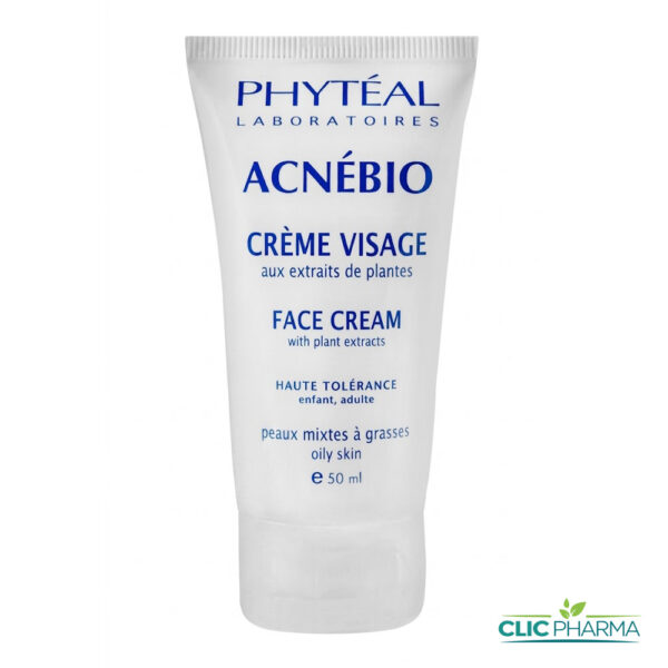PHYTEAL ACNEBIO CREME VISAGE PEAUX MIXTES A GRASSES 50ML