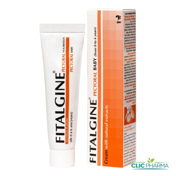 PHYTEAL FITALGINE PECTORAL BABY CREME 0-6ANS 50ML