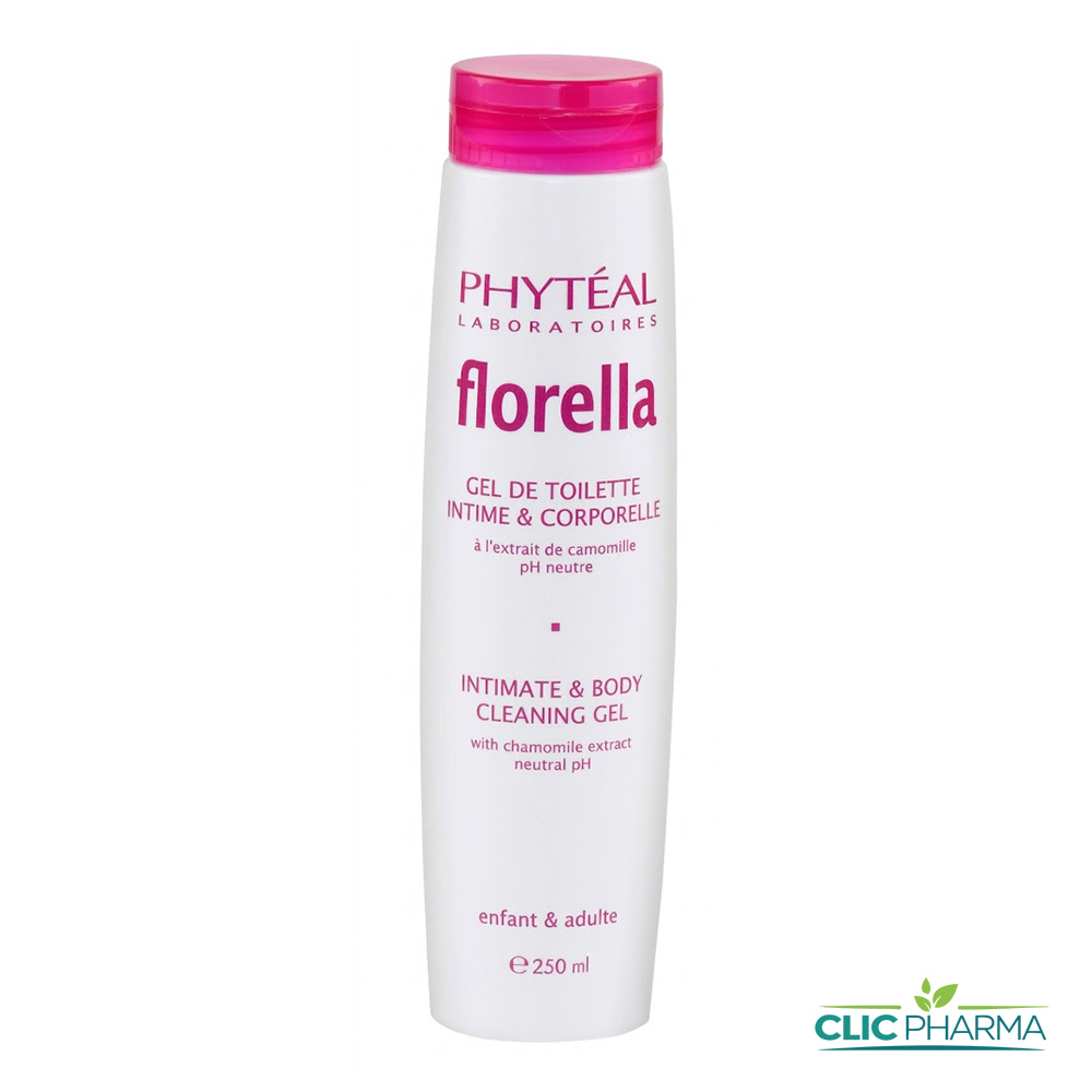 PHYTEAL FLORELLA GEL DE TOILETTE INTIME ET CORPORELLE 250ML